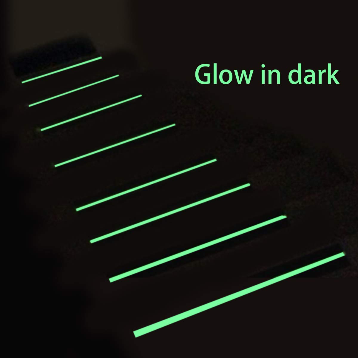 Lifekrafts Anti Skid Tape for Stairs Glow in the Dark Anti Slip Tape - Size  (Black and Glow, 5x50mm) : : Industrial & Scientific