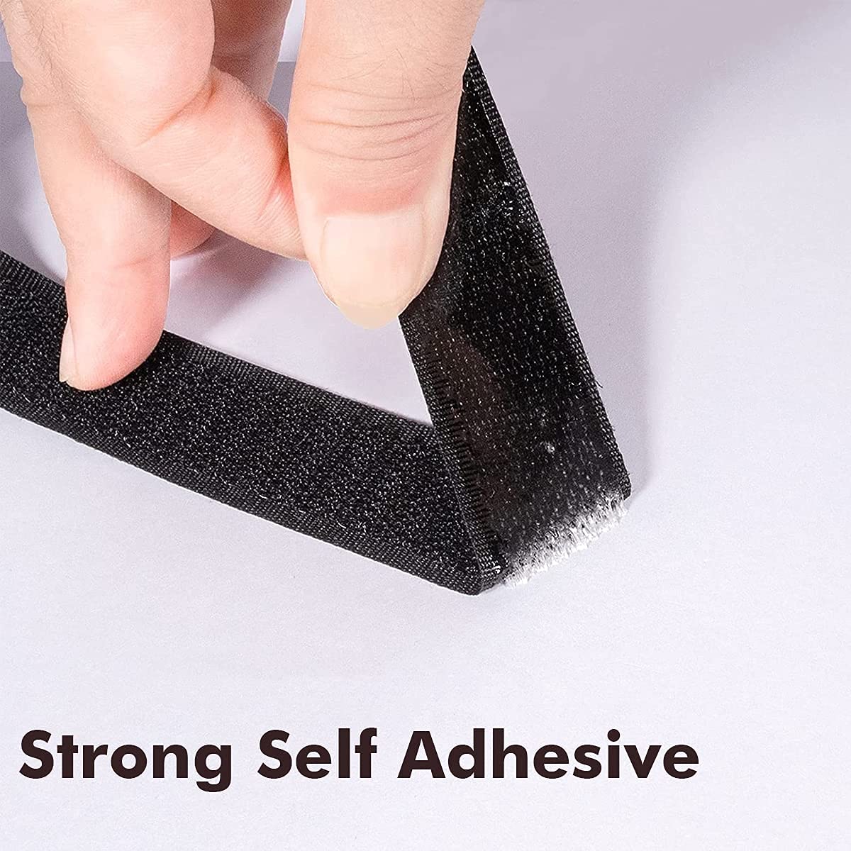 Self Adhesive Hook Tape Roll & Thumbnails for Magnetic Door & Window Net Replacement LifeKrafts