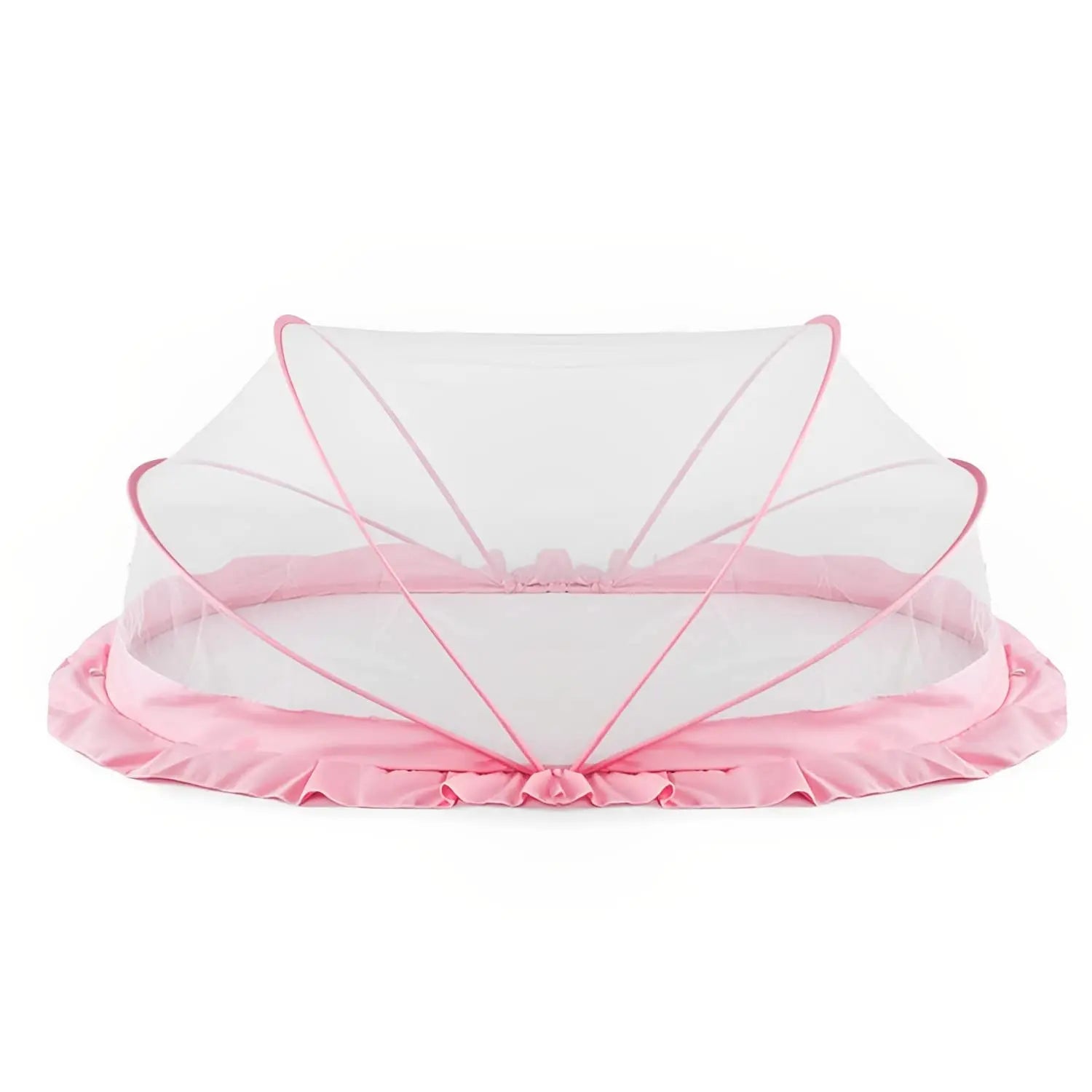 Baby Crib Mosquito Net Pink 135x65x65 cm LifeKrafts