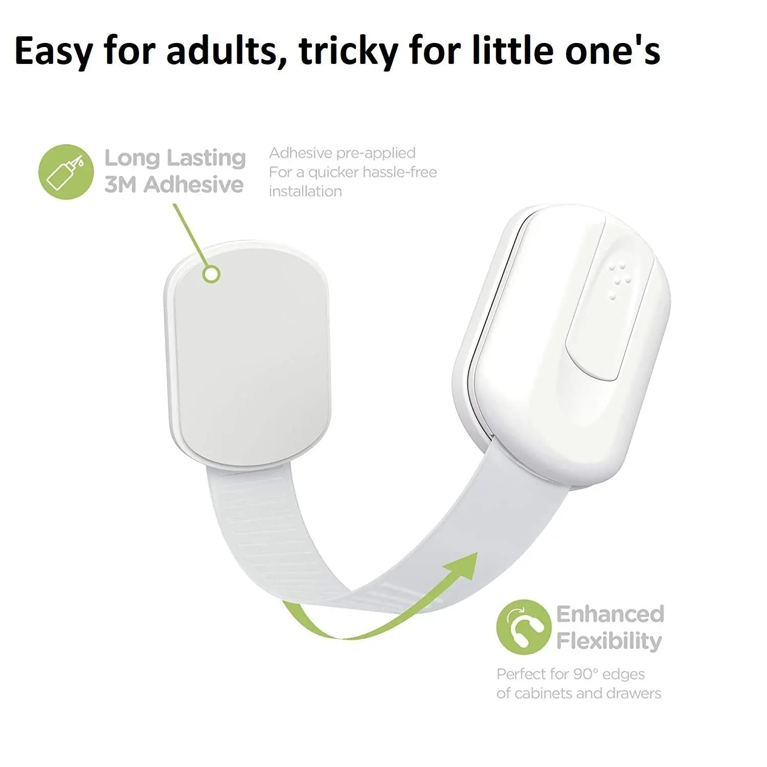 Baby Safety Adjustable and Flexible Lock-Pack of 6 LifeKrafts