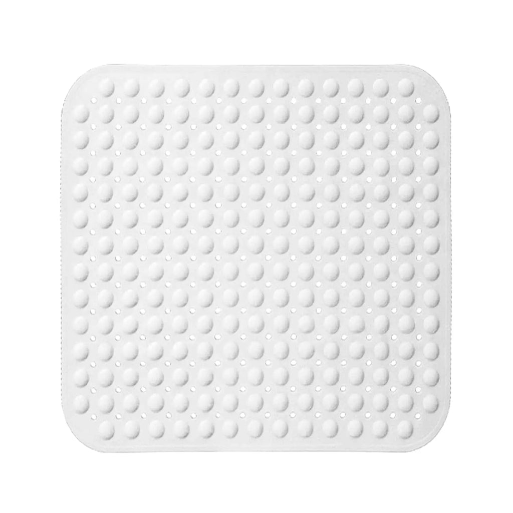 Experia Anti-Slip with Suction Cup Bath Mat, 80x80cm White (Soft-Pebble) LifeKrafts