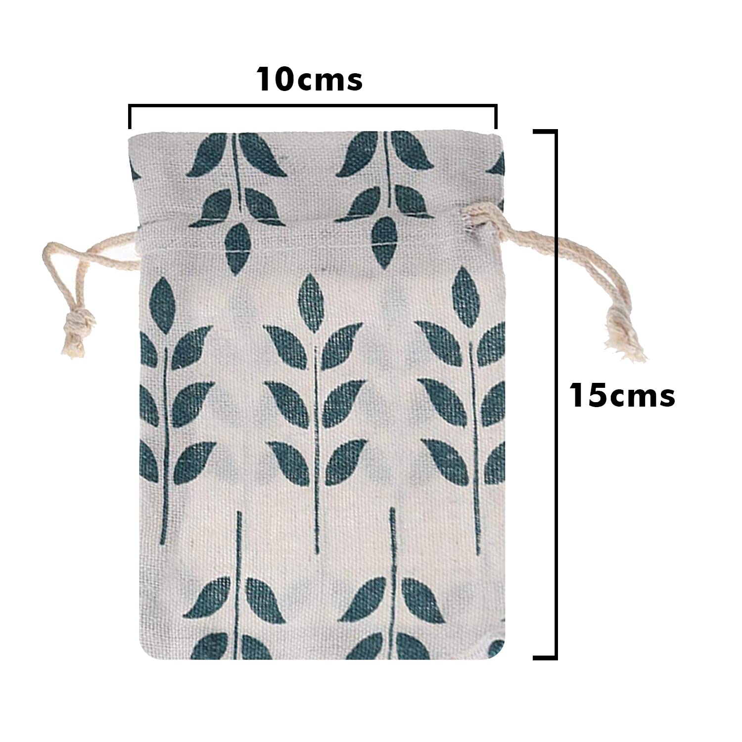 Drawstring Bags for Diwali Return Gifts New Leaf Design LifeKrafts