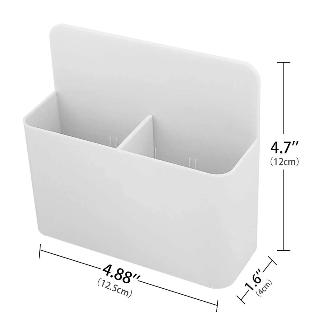 LifeKrafts white magnetic dry erase marker holder with 12.5 x 4 x 12 cm dimensions