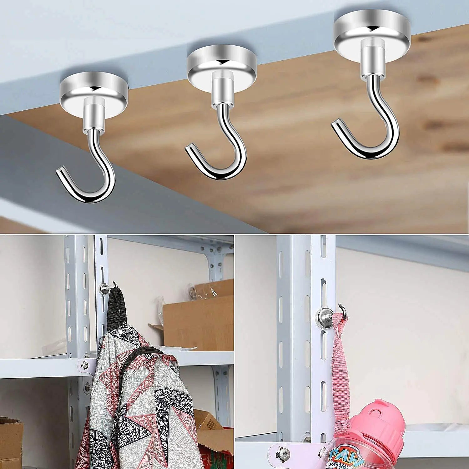 Magnetic Hooks for Multi-Function on Metal Surface LifeKrafts