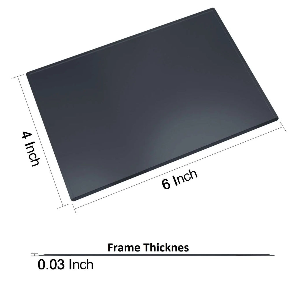 LifeKrafts magnetic photo frame 6 x 4 inches with 0.03 inch frame thickness