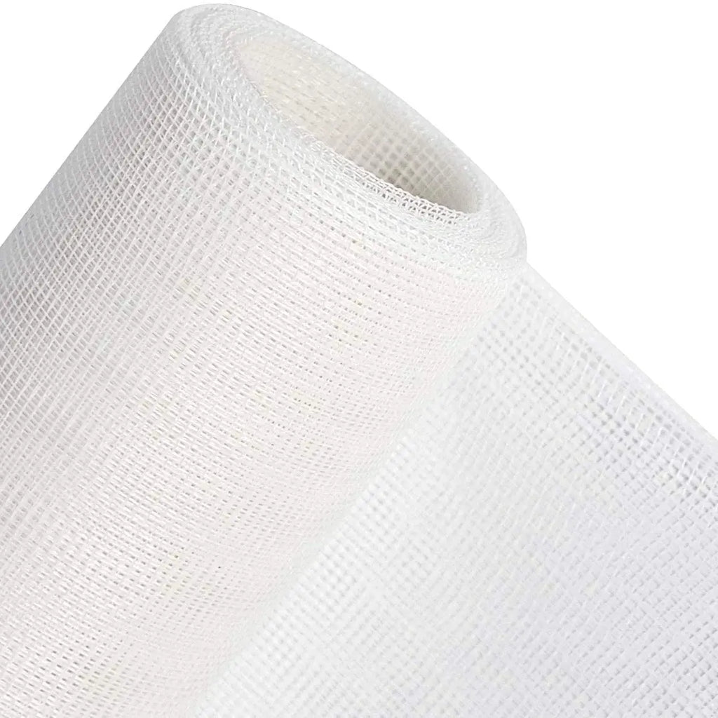 White fiberglass window mosquito mesh roll for custom insect screening and ventilation