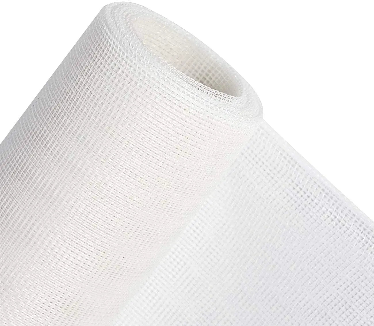 White fiberglass window mosquito mesh roll for custom insect screening and ventilation
