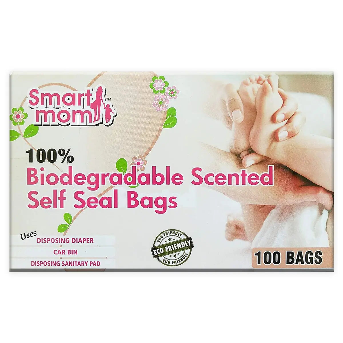 Smart mom Scented, Bio-degradable and ECO Friendly Disposable Bags. LifeKrafts