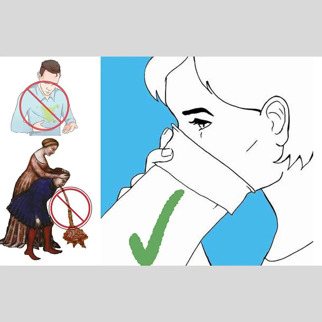 How to use a LifeKrafts disposable emesis vomit bag safely around the mouth