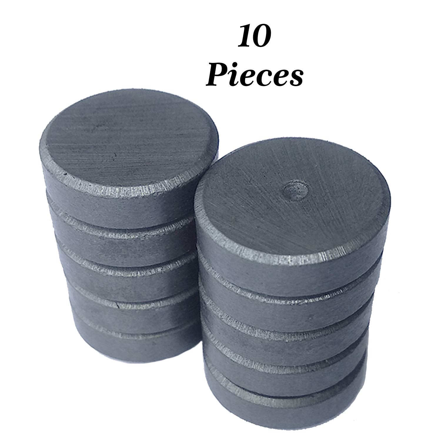 Ceramic/Ferrite Strong Magnets| Size: (18x5) mm, Industrial Powerful [Grade 11] LifeKrafts